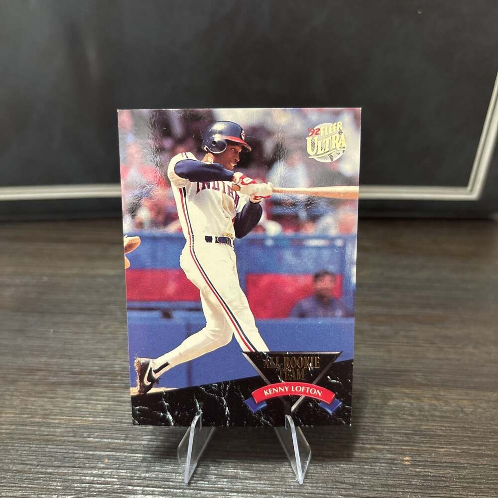 1992 Fleer Ultra All-Rookies Kenny Lofton #7 Baseball Card